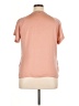 Harve Benard 100% Polyester Pink Short Sleeve Blouse Size XL - photo 2
