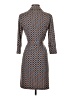 J. McLaughlin Print Brown Casual Dress Size XS - photo 2