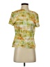 Topshop Green Short Sleeve Turtleneck Size 4 - 6 - photo 1