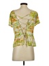 Topshop Green Short Sleeve Turtleneck Size 4 - 6 - photo 2
