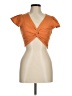 Le Lis Orange Short Sleeve Top Size M - photo 1