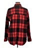 Old Navy 100% Cotton Plaid Red Long Sleeve Button-Down Shirt Size XL - photo 2