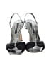 Laundry by Shelli Segal Silver Black Sandals Size 10 - photo 2