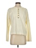 TeXTURE & THREAD Madewell 100% Cotton Ivory Long Sleeve Blouse Size S - photo 1