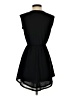 FB Sister 100% Polyester Solid Black Casual Dress Size S - photo 2