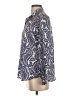 Banana Republic 100% Polyester Paisley Blue Long Sleeve Blouse Size S - photo 5