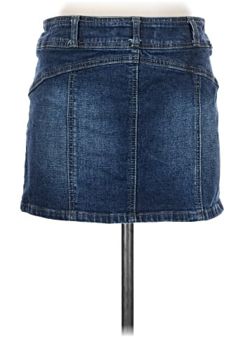 Z.Cavaricci Denim Skirt (view 2)