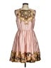 Joe Fresh Paisley Pink Cocktail Dress Size 8 - photo 1