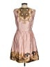 Joe Fresh Paisley Pink Cocktail Dress Size 8 - photo 2