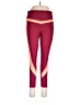 Xersion Color Block Burgundy Active Pants Size L - photo 1