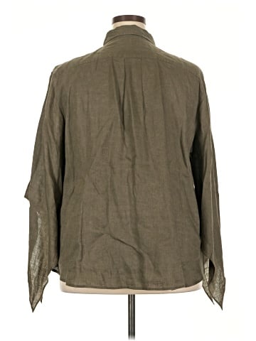 Lauren by Ralph Lauren Long Sleeve Button-Down Shirt (view 2)