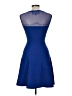LINE Solid Blue Cocktail Dress Size M - photo 2
