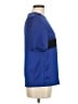Alexander Wang Color Block Blue Short Sleeve Top Size 8 - photo 4