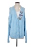 Pinko 100% Polyamide Blue Cardigan Size S - photo 1
