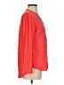 Cynthia Rowley Red Long Sleeve Blouse Size S - photo 4