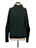 Express 100% Polyester Green Turtleneck Sweater Size M - photo 1