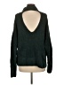 Express 100% Polyester Green Turtleneck Sweater Size M - photo 2