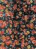 Unbranded 100% Viscose Floral Black Casual Dress Size S - photo 7