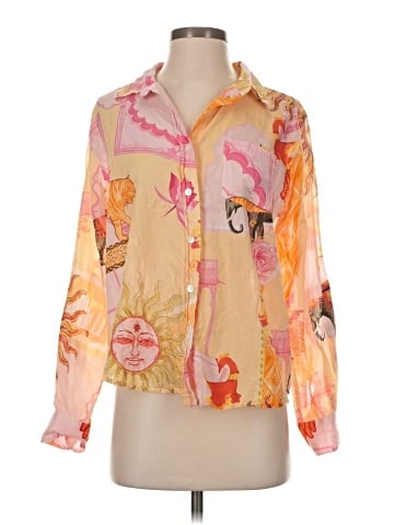 Calypso St. Barth Long Sleeve Blouse (view 1)