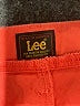 Lee Solid Orange Cargo Shorts Size 16 - photo 3