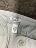 IZOD Solid Blue Khaki Shorts Size 10 - photo 3