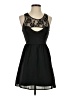 Keepsake Solid Black Cocktail Dress Size 2 - photo 1