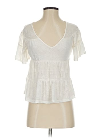 Lily White Short Sleeve Top (view 1)