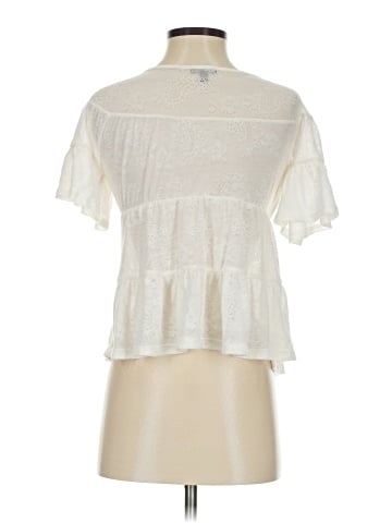 Lily White Short Sleeve Top (view 2)