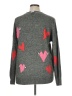 Lou & Grey Hearts Gray Pullover Sweater Size XL - photo 2