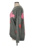 Lou & Grey Hearts Gray Pullover Sweater Size XL - photo 5
