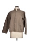 Eileen Fisher 100% Cotton Solid Tan Jacket Size L (petite) - photo 1