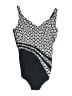 Anita Graphic Black One Piece Swimsuit Size 8 (estimated) - photo 1