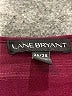 Lane Bryant Stripes Burgundy Pullover Sweater Size 26 - 28 Plus - photo 7