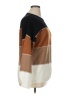 Angashion Color Block Brown Pullover Sweater Size XL - photo 4