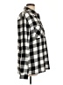 Unbranded 100% Polyester Checkered-gingham Black Long Sleeve Blouse Size L - photo 4
