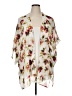 Ambiance 100% Polyester Ivory Kimono Size 1X - photo 1