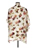 Ambiance 100% Polyester Ivory Kimono Size 1X - photo 2