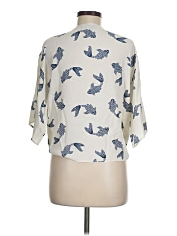 Karen Kane Short Sleeve Blouse (view 2)