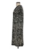 Chico's Animal Print Gray Casual Dress Size Sm (0) - photo 5