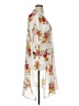 Ambiance 100% Polyester Ivory Kimono Size 1X - photo 4