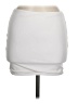 Zara Solid White Casual Skirt Size M - photo 1