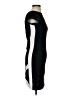 Almost Famous Solid Black Cocktail Dress Size S - photo 4