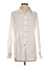 Unbranded Ivory Long Sleeve Button-Down Shirt Size S - photo 1