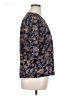 Unbranded 100% Polyester Floral Blue 3/4 Sleeve Blouse Size XL - photo 4