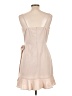 Unbranded Solid Tan Cocktail Dress Size L - photo 2