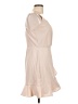 Unbranded Solid Tan Cocktail Dress Size L - photo 4