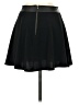 Forever 21 Solid Black Casual Skirt Size S - photo 2