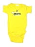 Soft As A Grape 100% Cotton Yellow Short Sleeve Onesie 9-12 MO / 12 MO - photo 1