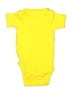 Soft As A Grape 100% Cotton Yellow Short Sleeve Onesie 9-12 MO / 12 MO - photo 2