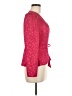 Ali & Jay 100% Polyester Burgundy Long Sleeve Blouse Size M - photo 4